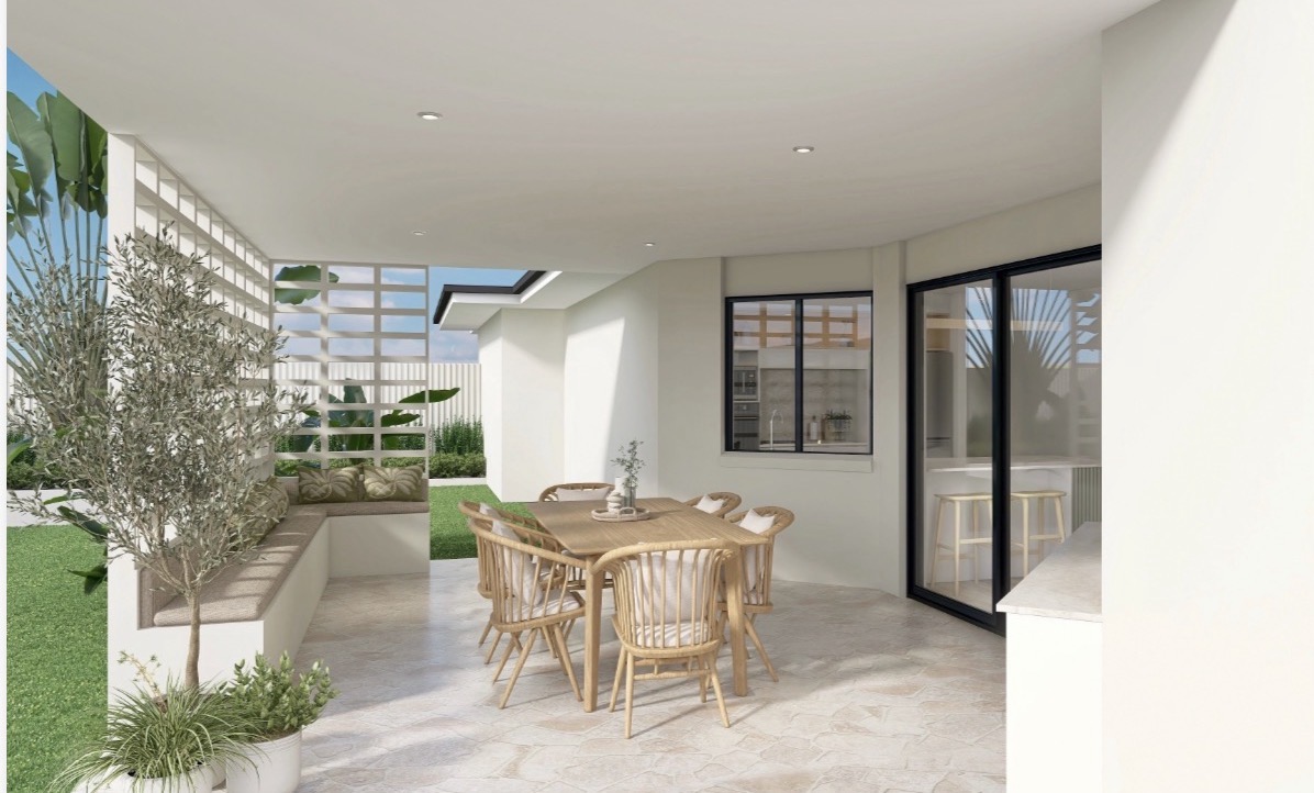 Indoor-outdoor renovation dining space by SAGE Interior Design